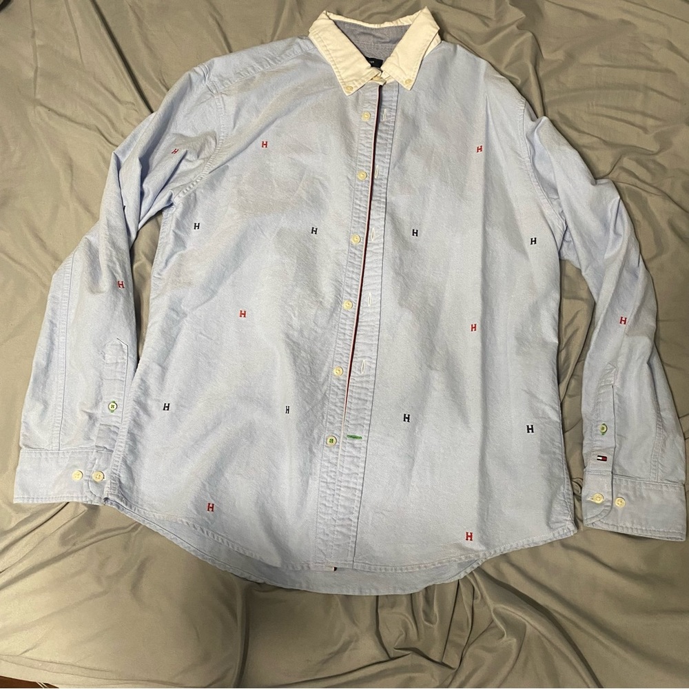 tommy hilfiger button up